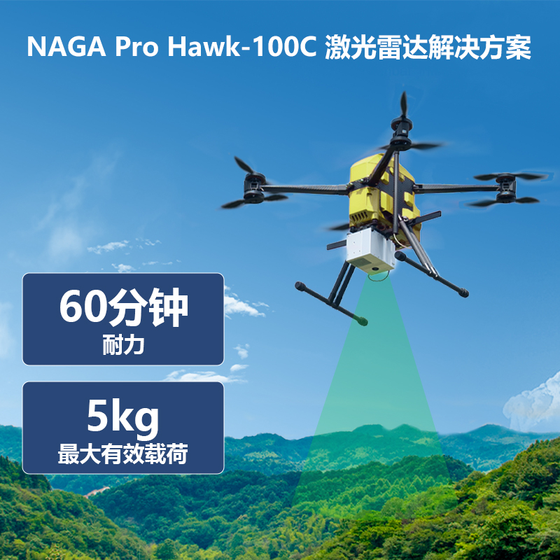 NAGA PRO Hawk-100C激光雷達(dá)解決方案